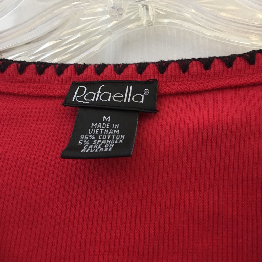 FINAL MARKDOWN Ladies Rafaella top medium - Picture 4 of 4